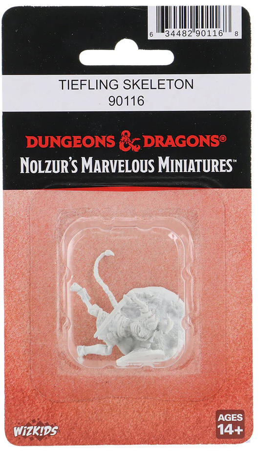 Dungeons & Dragons: Nolzurs Marvelous Miniatures: Tiefling Skeleton 90116